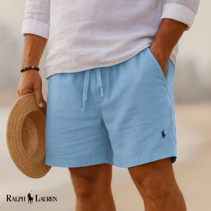 L.R lniane szorty capri Heritage