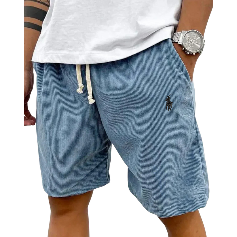 L.R – Klassische Cordshorts