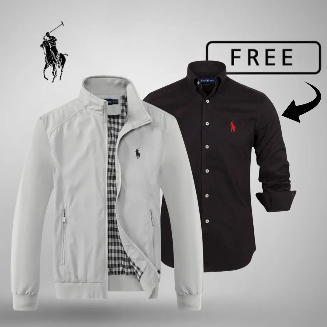 Rento vetoketjullinen bomber-takki™ Premium + ILMAINEN neule tai paita (valintasi)