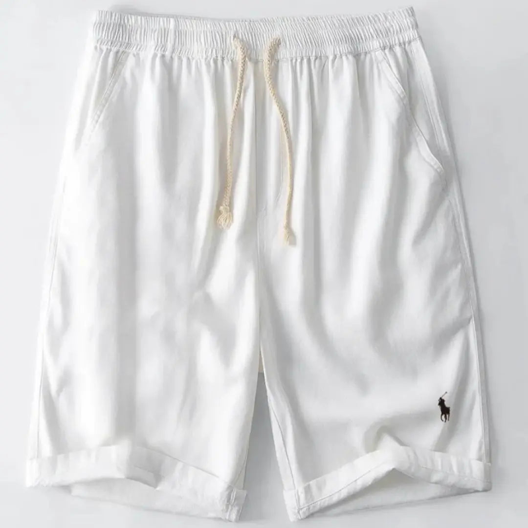 Men's Striped Shirt & Shorts Set