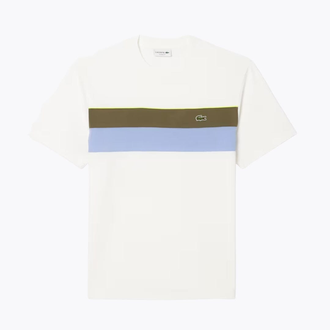 LC T-shirt z dzianiny z blokami kolorów