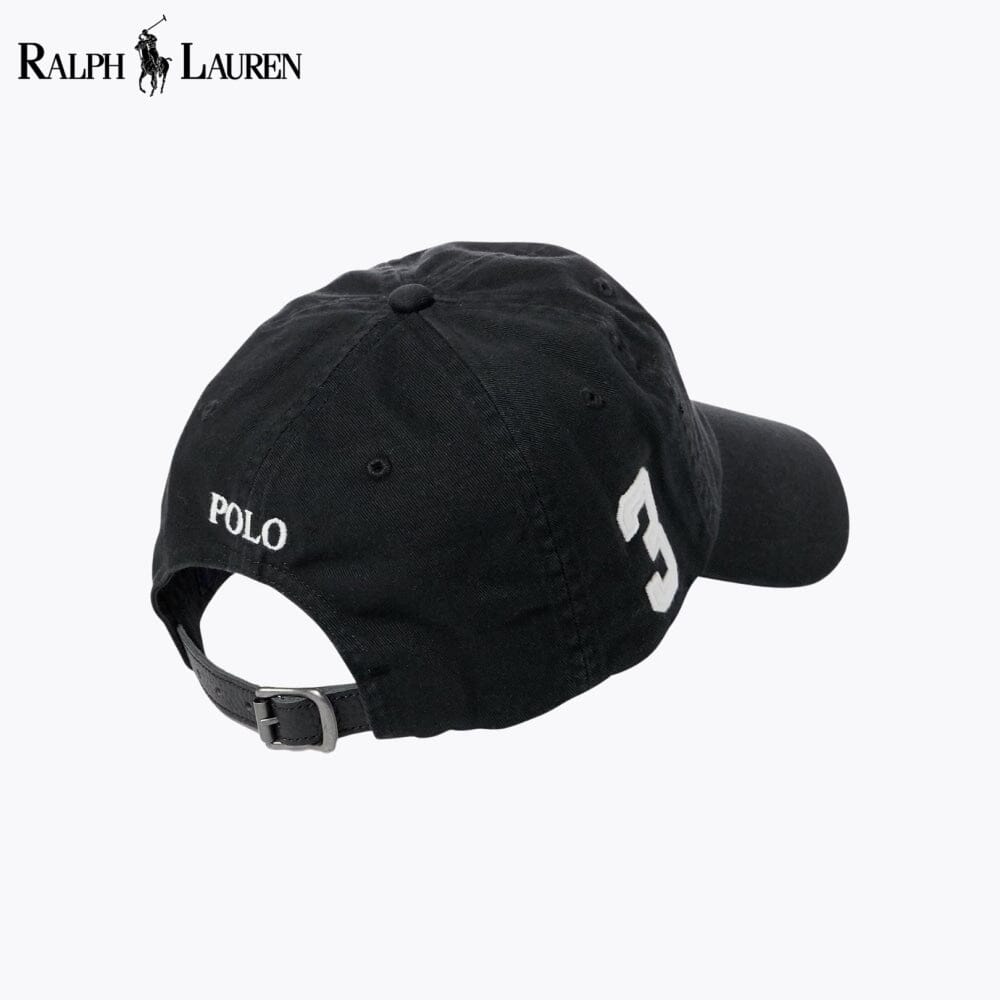 Bawełniana czapka baseballowa RL typu chino z dużym logo Pony