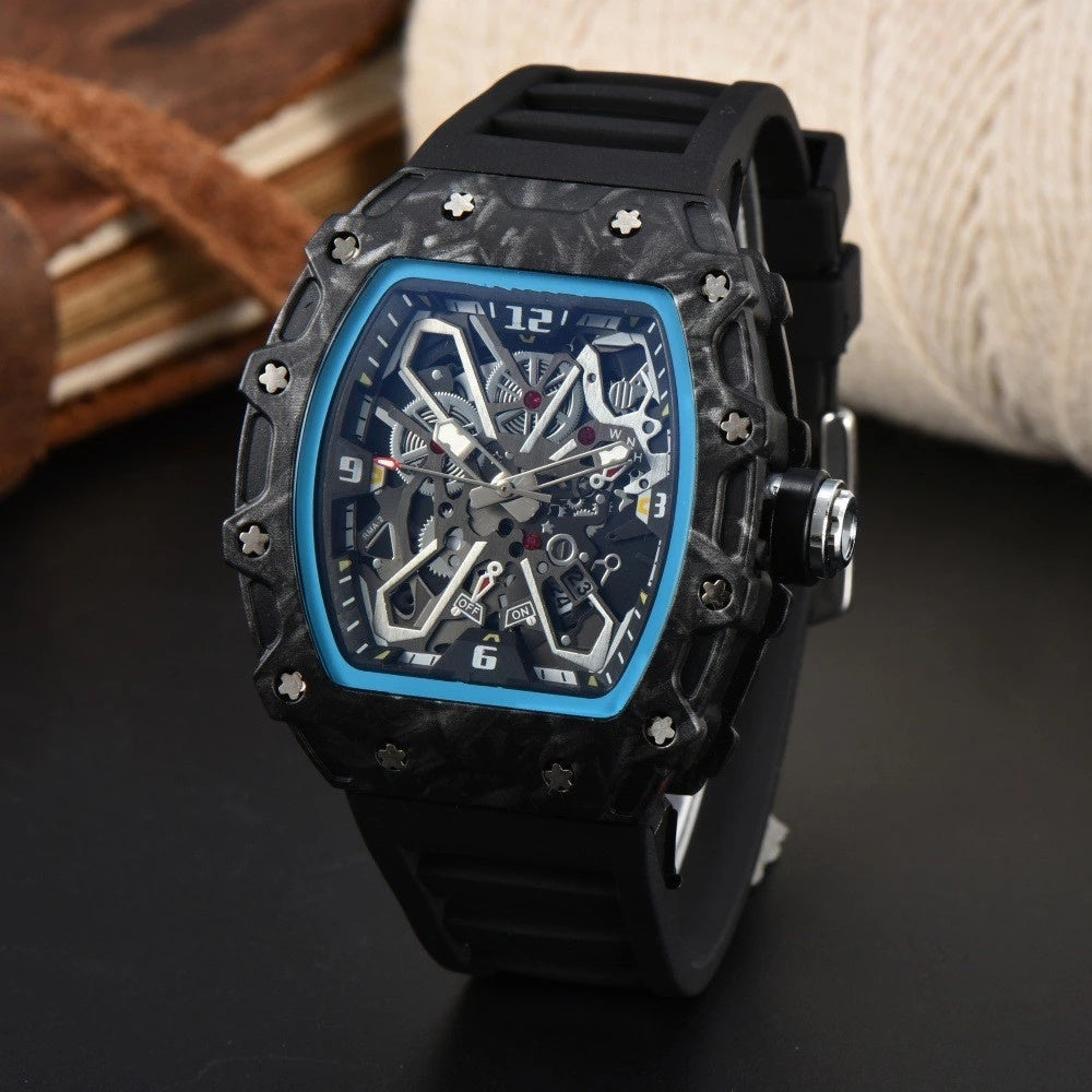 Richard Mille RM 055 Carbon Fiber 42mm – Svart