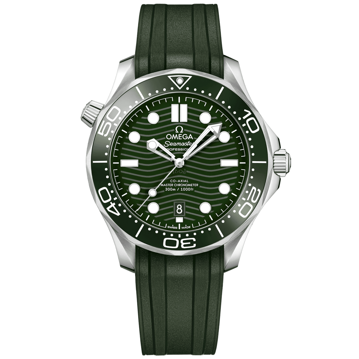 Seamaster Diver 300M Green 42mm kumirannekkeella