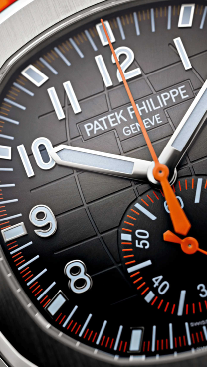 Patek Philippe Aquanaut Chronograph 42.2mm – Esfera negra