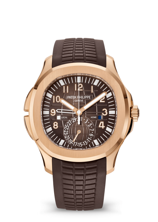 Patek Philippe Aquanaut Travel Time 40.8mm – Roségold