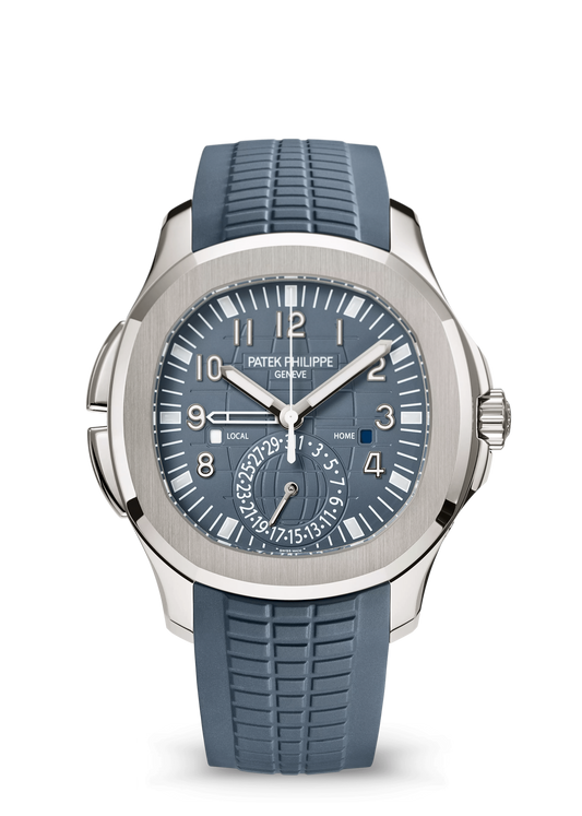 Patek Philippe Aquanaut Travel Time 40.8mm – Blau