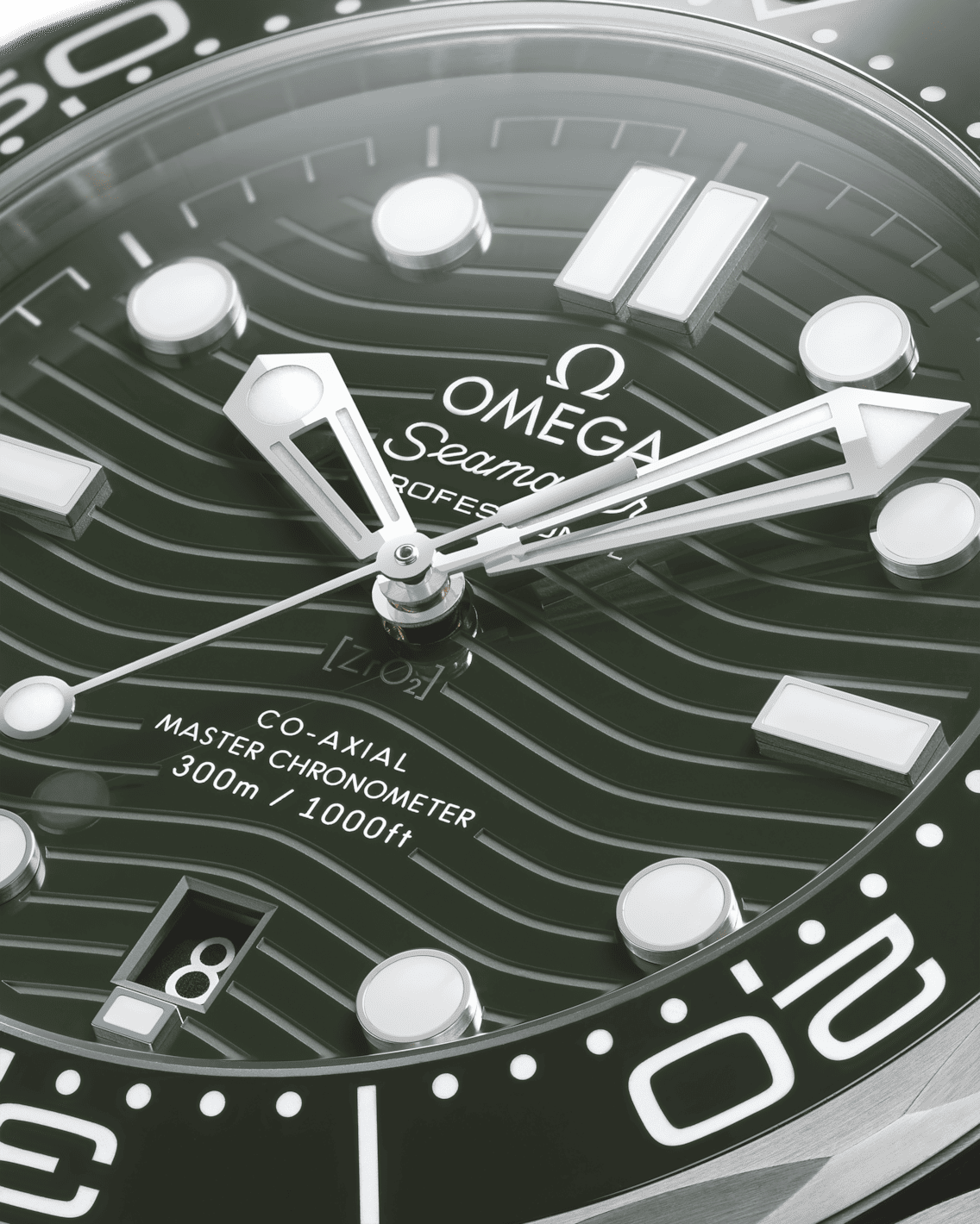 Seamaster Diver 300M Green 42mm kumirannekkeella