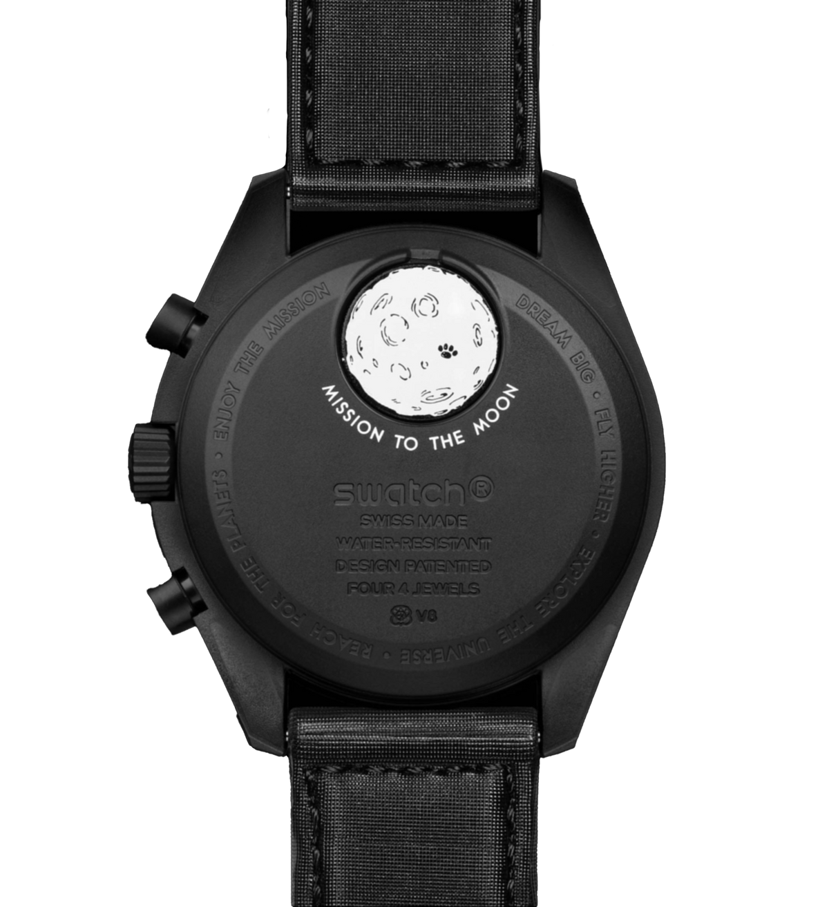 Omega x Swatch MoonSwatch Misión a la Lunafase – Luna nueva 42mm