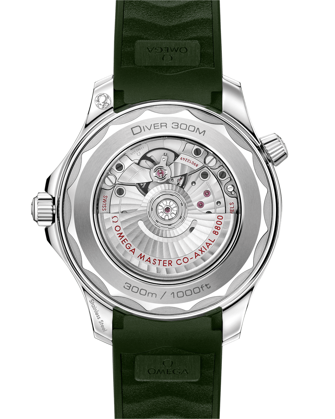 Seamaster Diver 300M Green 42mm kumirannekkeella