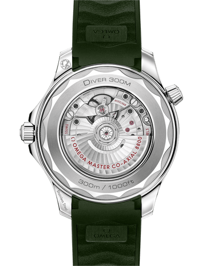 Seamaster Diver 300M Green 42mm kumirannekkeella