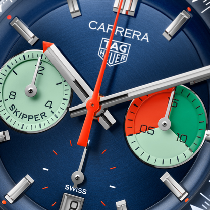 TAG Heuer Carrera Skipper 39mm – Silver-Tone
