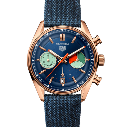 TAG Heuer Carrera Skipper 39mm – Gold-Tone