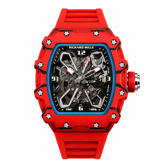 Richard Mille RM 055 Fibre de carbone 42mm – Rouge