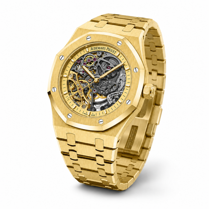 Royal Oak Skeleton 43mm – guld