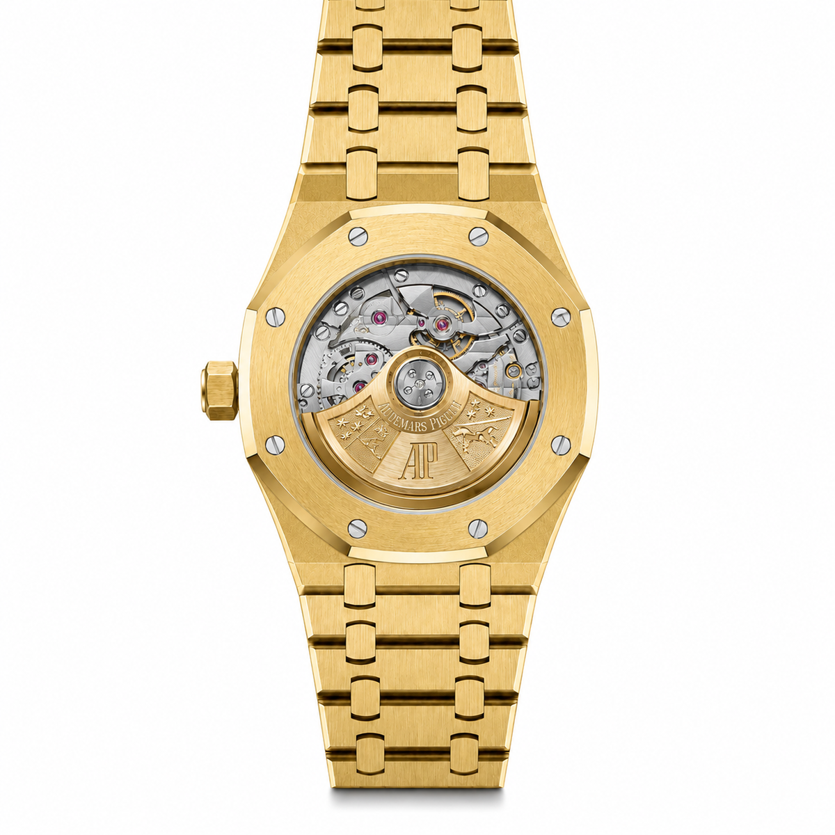 Royal Oak Skeleton 43mm – guld