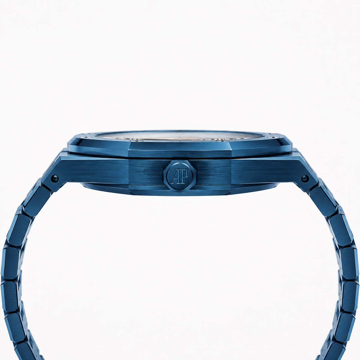 Royal Oak Skeleton 43mm – blå