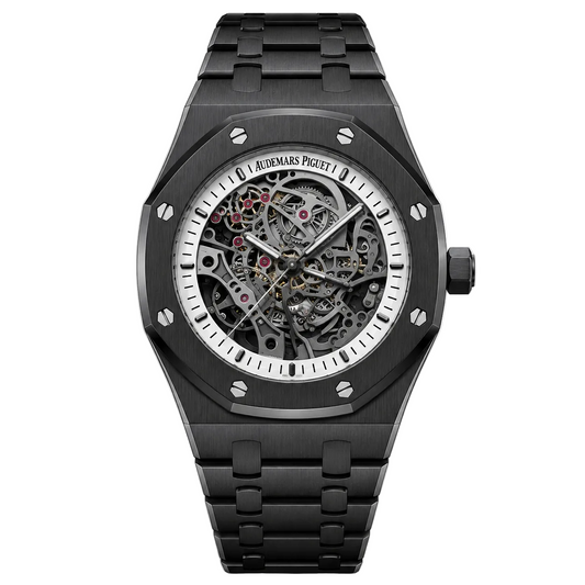 Royal Oak Skeleton 43mm – černá