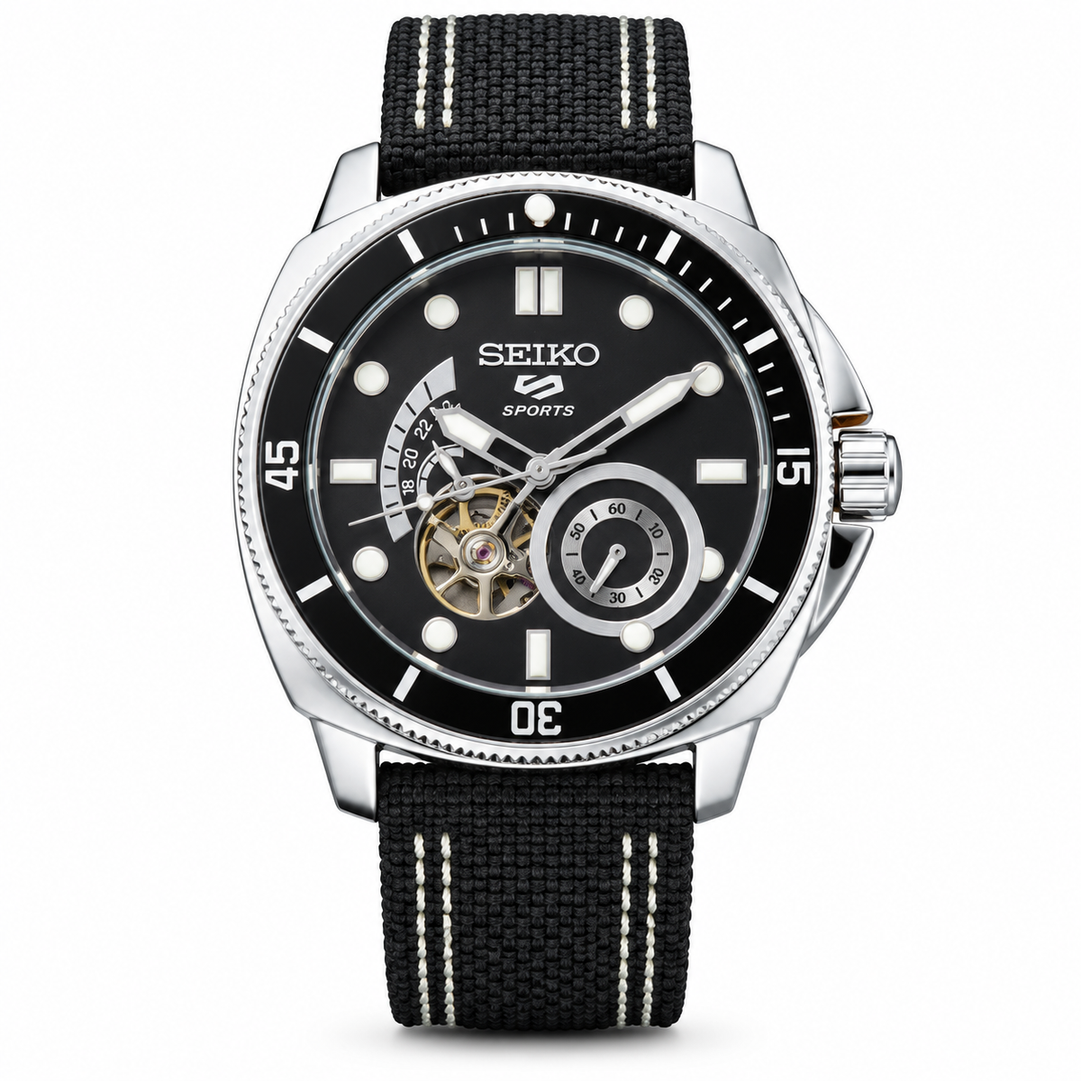 Seiko 5 Sports Automatic Open Heart 42mm