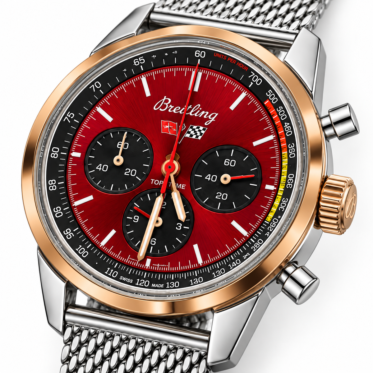 Breitling Top Time Chevrolet Corvette 42mm – Červená