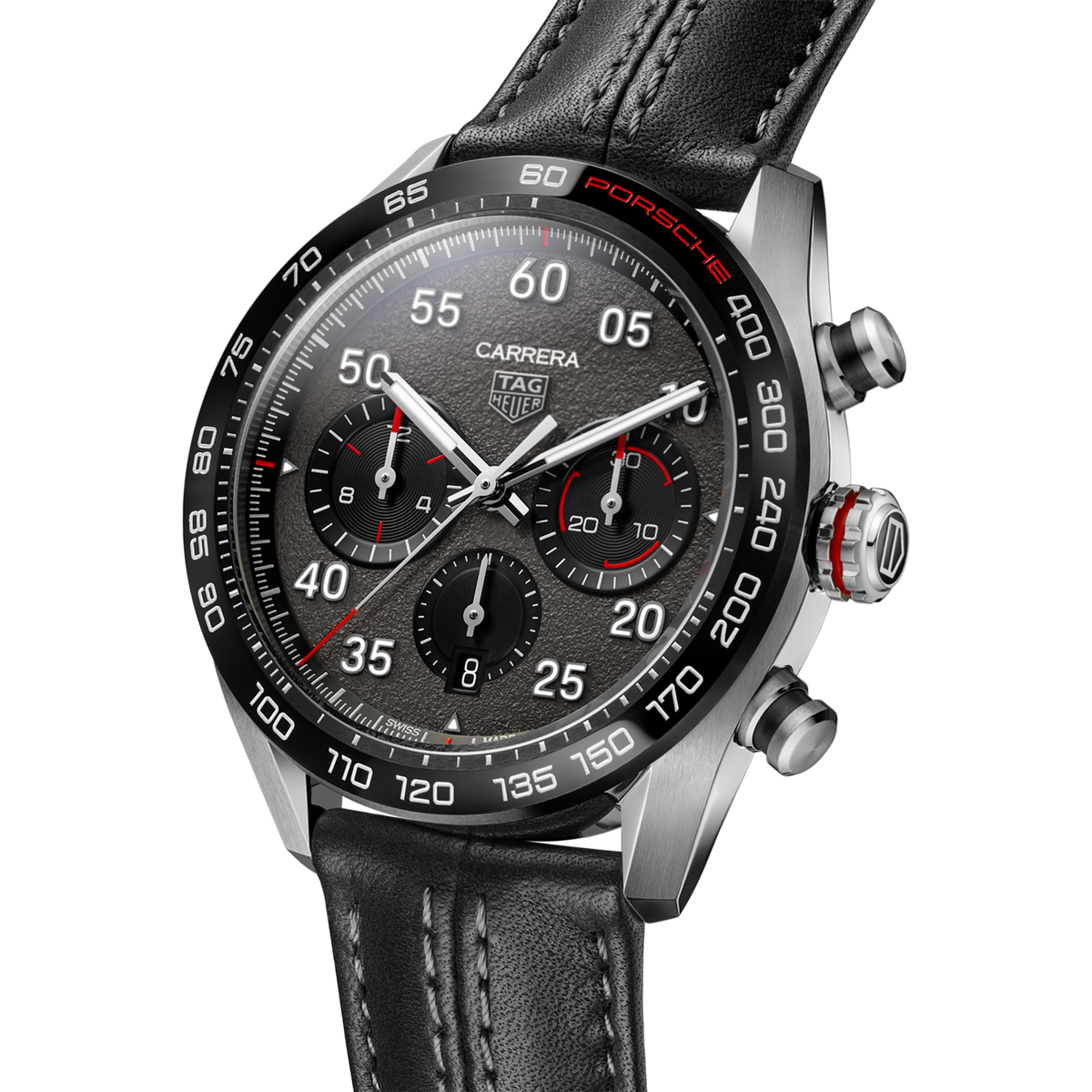 TAG Heuer Carrera Porsche 44mm – Skórzany pasek