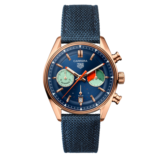 TAG Heuer Carrera Skipper 39mm – Tom dourado