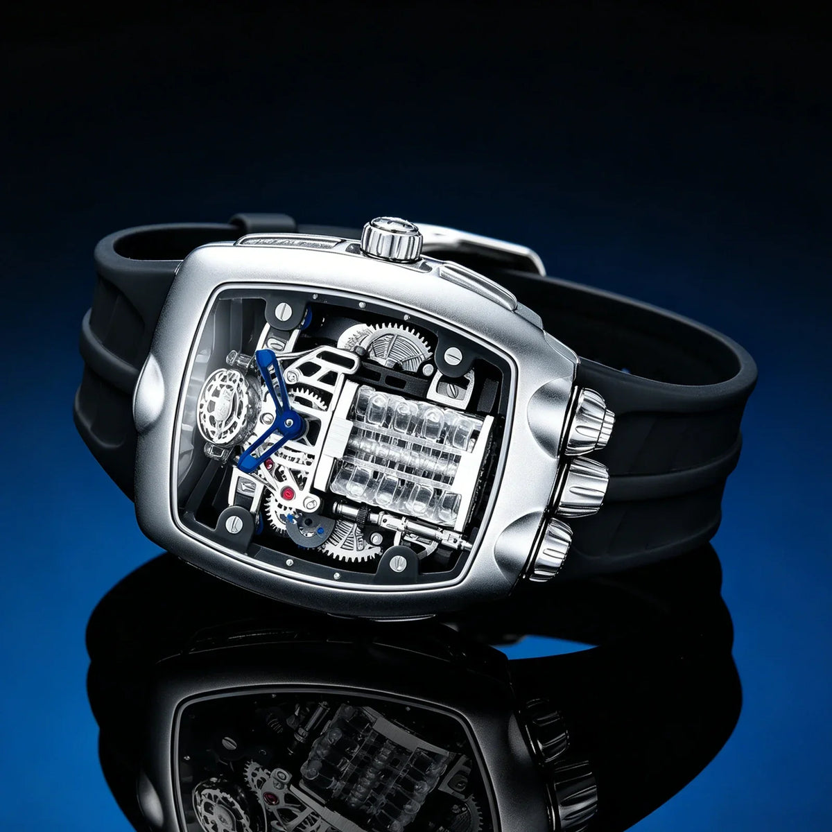 Jacob & Co Tourbillon Sapphire Crystal 46mm