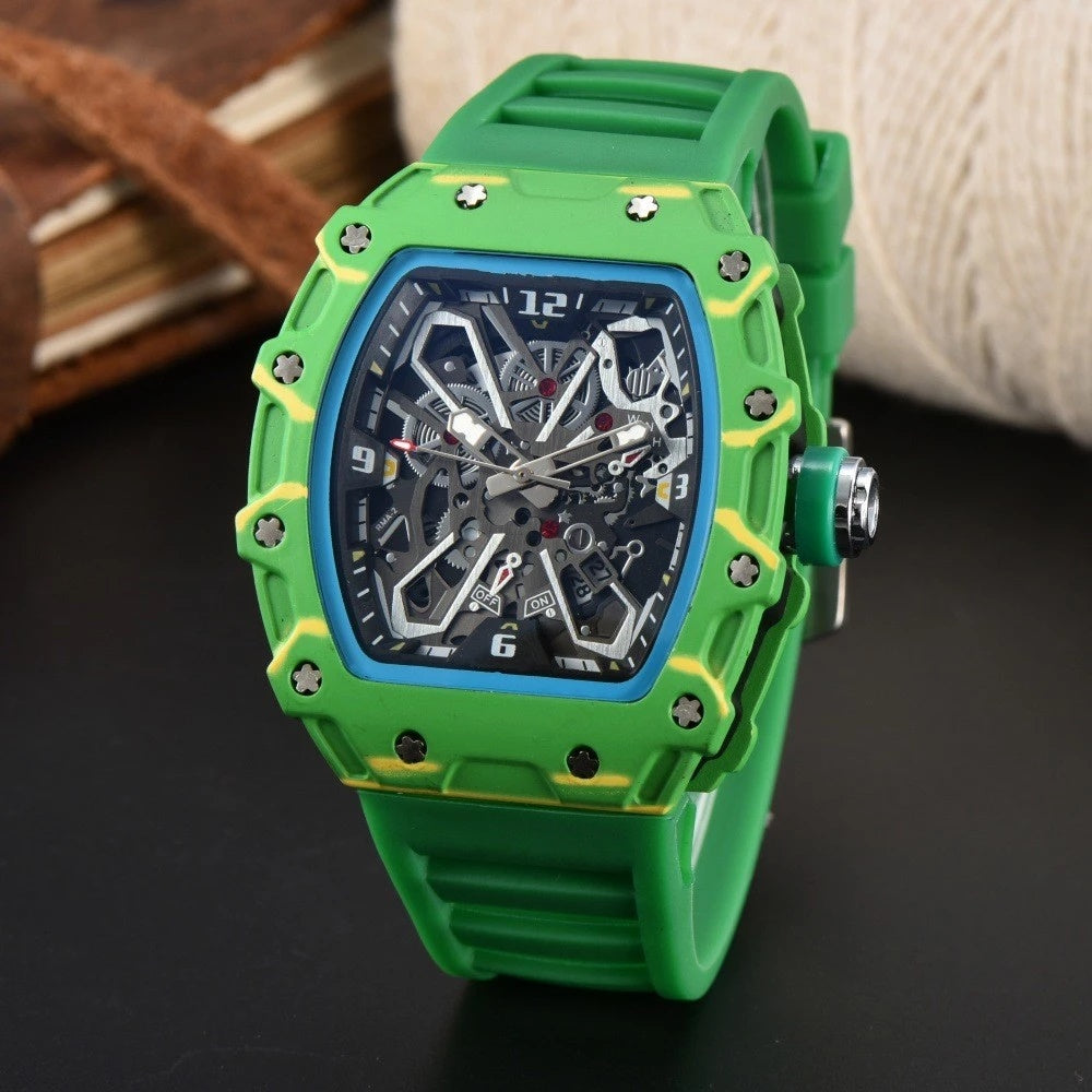 Richard Mille RM 055 Carbon Fiber 42mm – Grøn