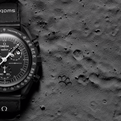 Omega x Swatch MoonSwatch Misión a la Lunafase – Luna nueva 42mm