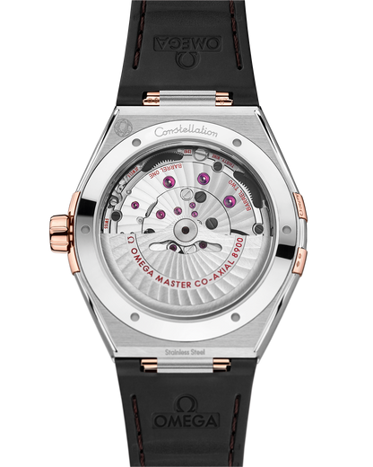 Constellation 41mm Steel Leren Band