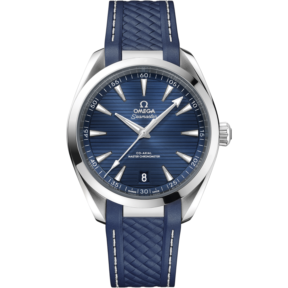 Seamaster Aqua Terra 150M 41mm med gummirem – Premiumudgave