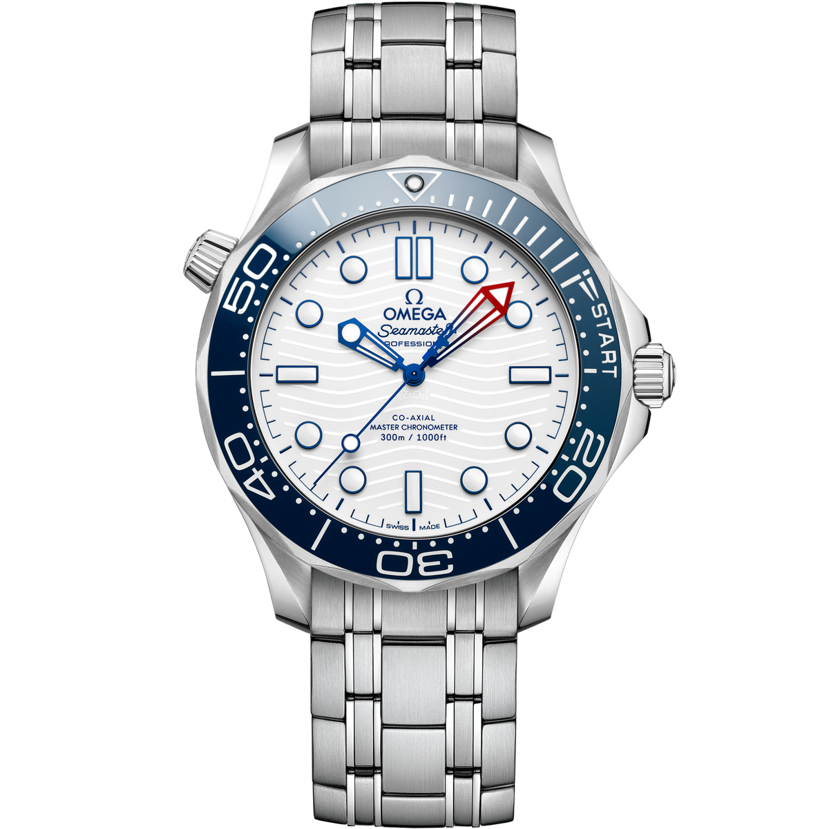 Seamaster Diver 300M America's Cup 42mm stål