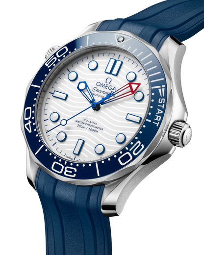 Seamaster Diver 300M America's Cup 42mm Bracelet en caoutchouc