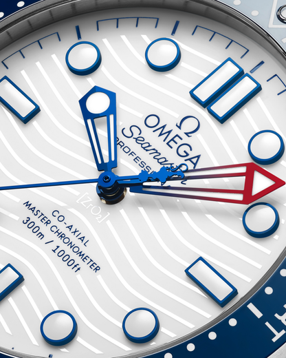 Seamaster Diver 300M America's Cup 42mm Bracelet en caoutchouc