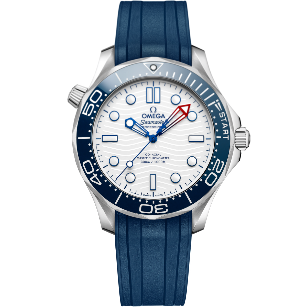 Seamaster Diver 300M America's Cup 42mm Bracelet en caoutchouc