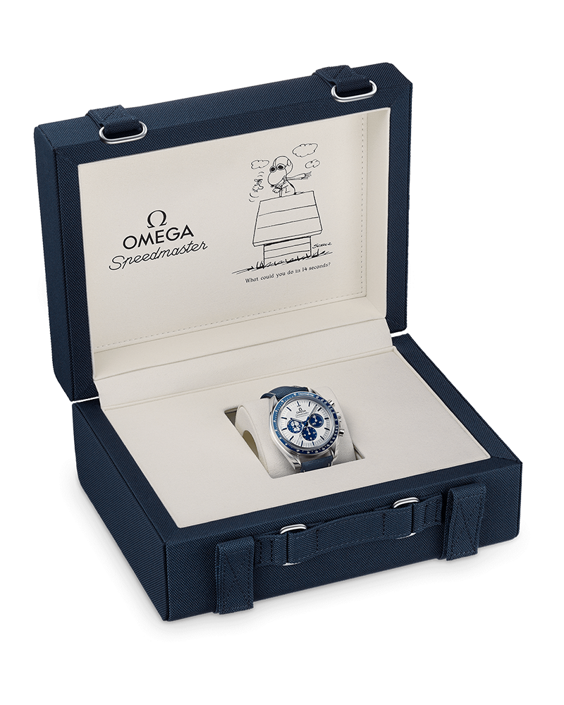 Speedmaster Silver Snoopy Award 50. výročí 42mm – Super kopie | expresní doprava