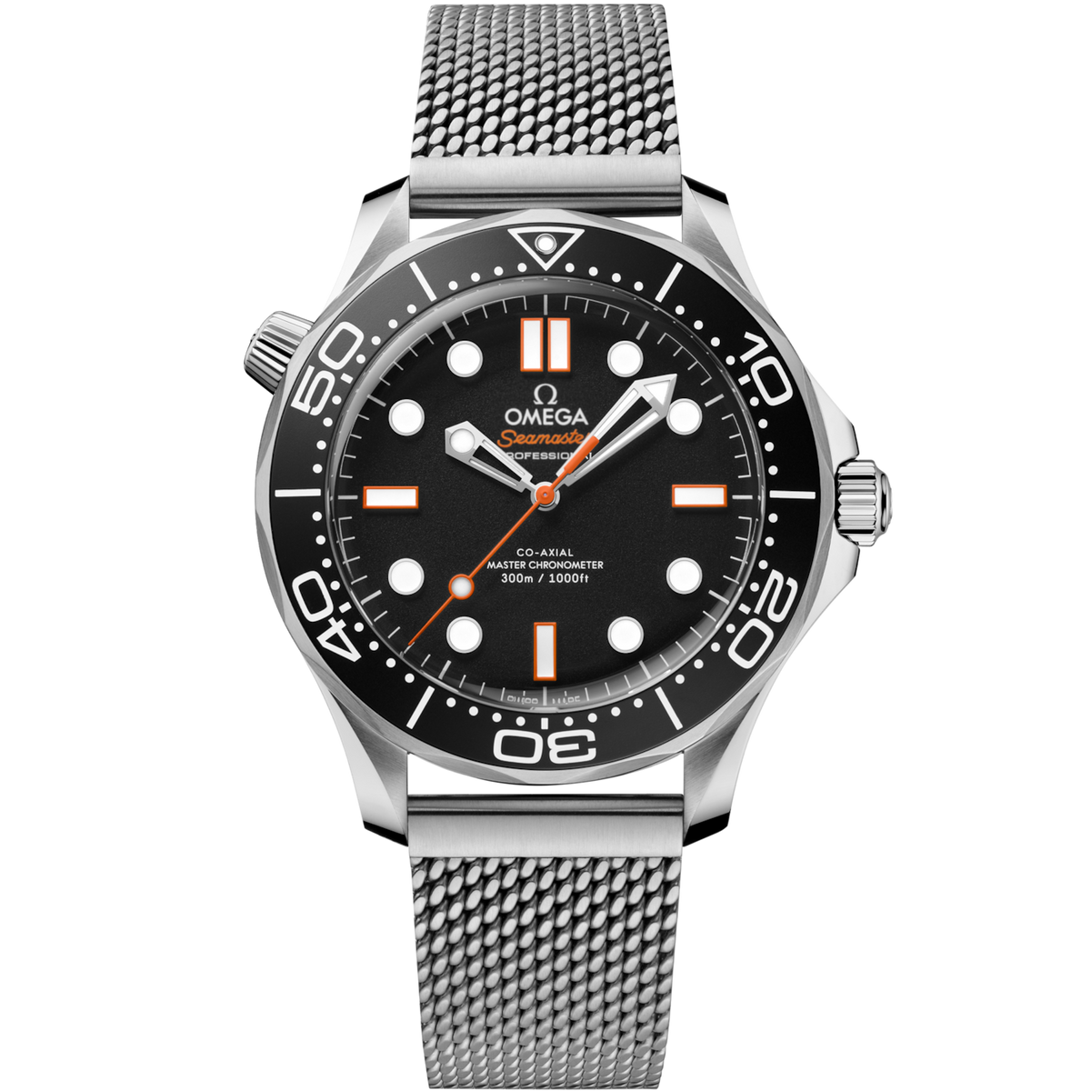 Seamaster Diver 300M 42mm stållænke – Premiumudgave