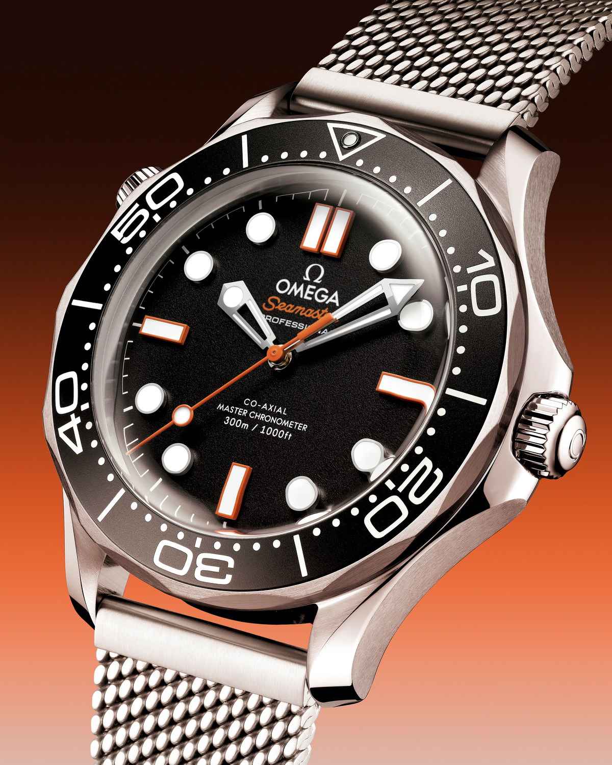Seamaster Diver 300M 42mm stållænke – Premiumudgave