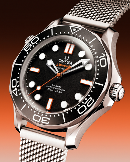Seamaster Diver 300M 42mm stållænke – Premiumudgave