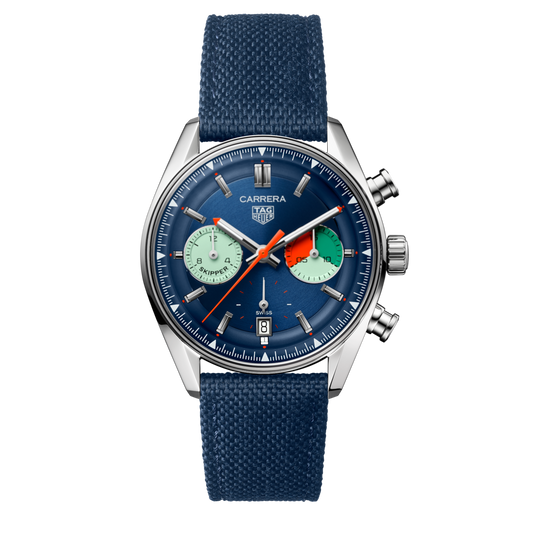 TAG Heuer Carrera Skipper 39mm – Tom prateado