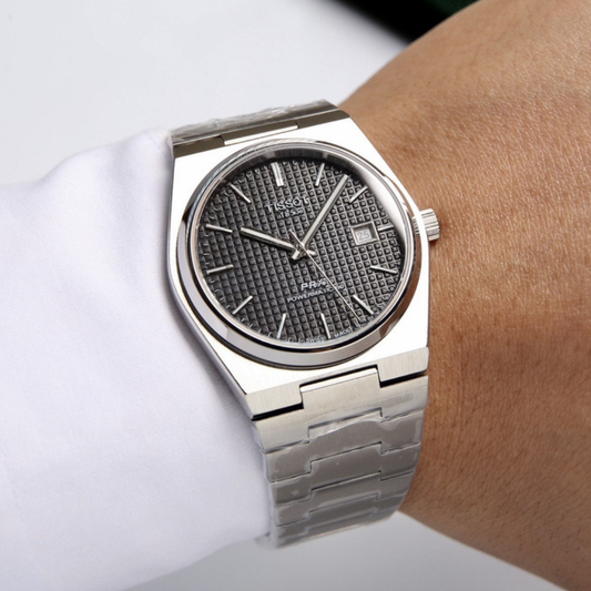 Hodinky ТЅТ PRX Textured 40mm černé
