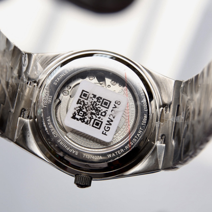 ТЅТ PRX Textured 40mm Watch Silver White