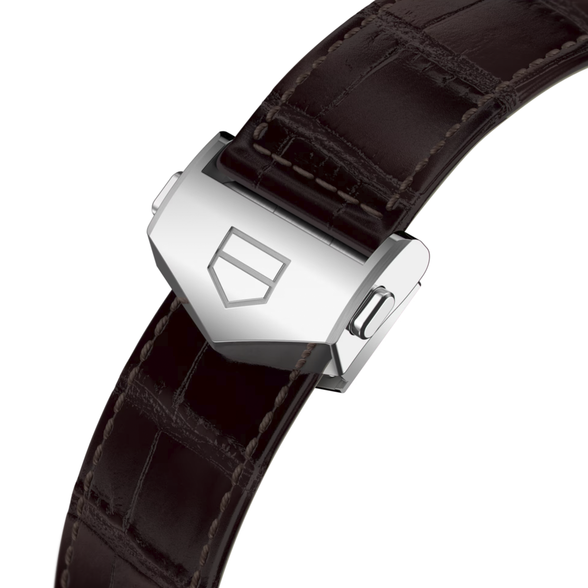 TAG Heuer Carrera Chronograph 42mm – Braunes Lederarmband