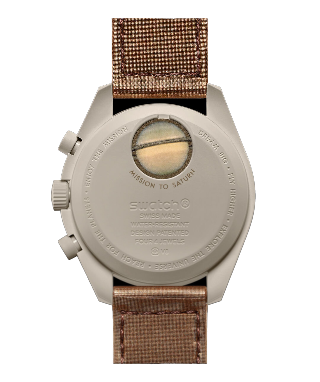 Omega x Swatch MoonSwatch Αποστολή στον Κρόνο 42mm