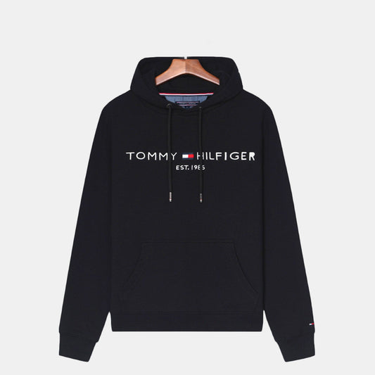 Sudadera con capucha de algodón premium TH